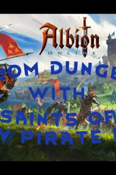 Albion Online Random Dungeons with Guildies! We Get Ganked!