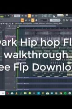 Free Dark/Chill hip hop Lofi Beats Project (Flp in description)