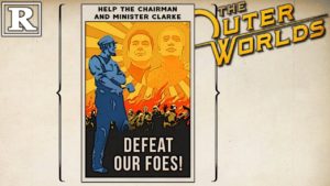 Lets Play The Outer Worlds #18 | The Glare of the Adverts | Peachy Peeps