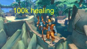 Paladins: last one to leave the circle wins