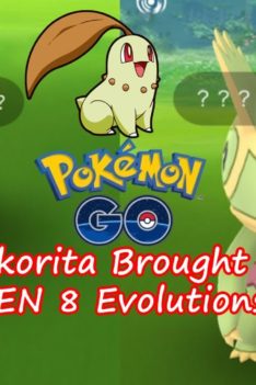 Pokémon Go India Did Chikorita brought us Gen 8 Evolution?