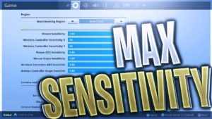 Using Speed Hacks With Max Sensitivity On Fortnite