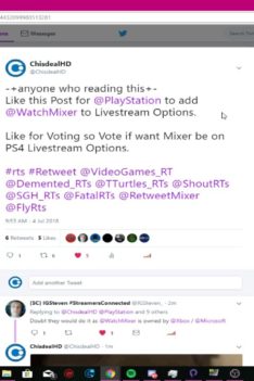Vote for Mixer come on PS4/PS5 [Like = Vote on Twitter]