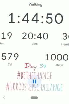 Walking | Day 39 of 10000 Steps Challenge | Be The Change