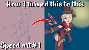 Witch Mercy fan Art | Speed Art #1
