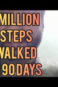 1 Million Steps Walked in 90 Days | Day 90 of 10000 Steps Challenge | Bend Boundaries