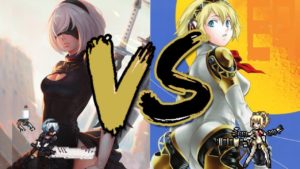 2B vs Aigis (NieR: Automata vs Persona) | JUS | Mugen
