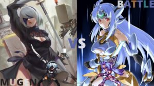 2B vs KOS-MOS (NieR: Automata vs XenoSaga) | JUS | Mugen
