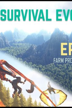 ARK (The Island) #3: Farm progress + Taming a Pteranodon