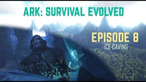 ARK (The Island) #8: Lets go ICE CAVING!