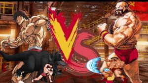 Baki Hanma vs Zangief (Baki the Grappler vs Street Fighter) | JUS | Mugen
