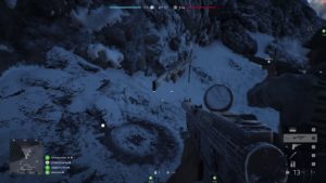 Battlefield Flying Gun No Soldier