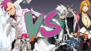 Bazz-B vs Hitsugaya and Matsumoto (Bleach) | JUS | Mugen