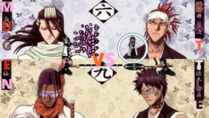 Byakuya and Renji vs Tosen and Hisagi (Bleach) | JUS | Mugen