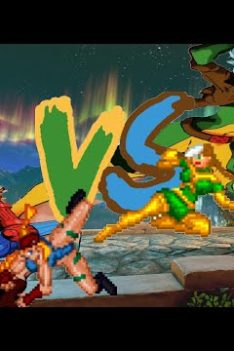 Cammy vs Rogue (X-Men vs Street Fighter) | Mugen