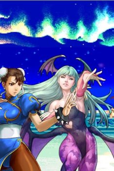 Chun-Li vs. Morrigan Aensland – MUGEN – 春麗 vs. 莫莉卡·安斯蘭特