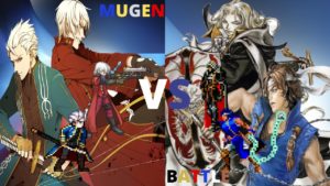 Dante & Vergil vs Alucard & Richter (Devil May Cry vs Castlevania) | JUS | Mugen