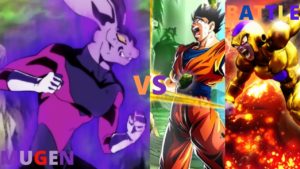 Dyspo vs Freeza and Gohan (Dragon Ball) | JUS | Mugen