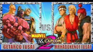 Fightcade – Marvel vs. Capcom 2 – Getarco vs. Mrhadoken01