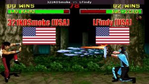 Fightcade – Mortal Kombat 2 – 321KOSmoke (USA) vs. LFindy (USA)
