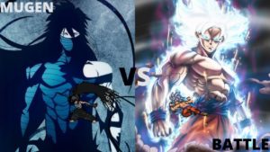 Final Getsuga Tensho Ichigo vs Mastered Ultra Instinct Goku (Bleach vs Dragon Ball) | JUS | Mugen