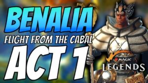 Flight from the Cabal | SOLO No Commentary | Benalia Mission (Act 1) Magic: Legends Open Beta