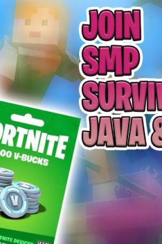 fortnite giveaway v bucks live | PUBLIC Minecraft SMP JOINABLE – Java & Bedrock Survival Server