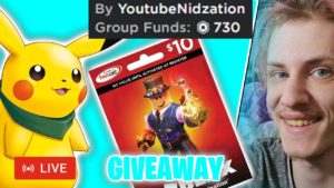 free robux giveaway pokemon sword and shield and minecraft speed run live stream