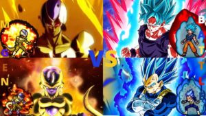 Frieza & Cooler vs Goku & Vegeta (Dragon Ball) | JUS | Mugen