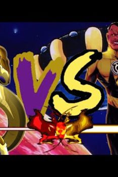 Frieza vs Thaal Sinestro (Dragon Ball vs DC Comics) | JUS | Mugen