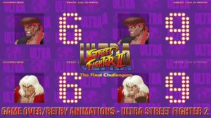 Game Over – Continue/retry – Ultra Street Fighter II