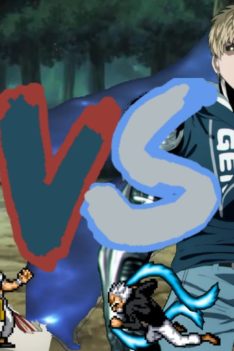 Garou vs Genos & Bang (One Punch Man) | JUS | Mugen