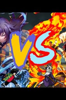 Giyu Tomioka vs Makoto Shishio (Demon Slayer vs Samurai X) | JUS | Mugen
