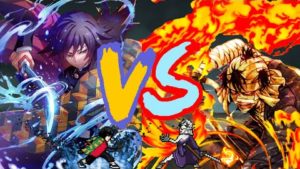 Giyu Tomioka vs Makoto Shishio (Demon Slayer vs Samurai X) | JUS | Mugen