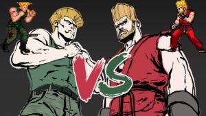 Guile vs Paul Phoenix (Street Fighter vs Tekken) | JUS | Mugen