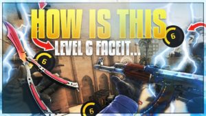 HOW IS THIS FACEIT LEVEL 6 … ????