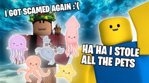 How new Adopt me Ocean egg Update is gonna go down (scammer) Roblox Animations