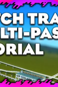 How to Build a Working Switch Track + Multi Pass Launch in Planet Coaster