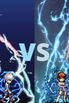 Killua vs Misaka (Hunter x Hunter vs A Certain Magical Index) | JUS | Mugen