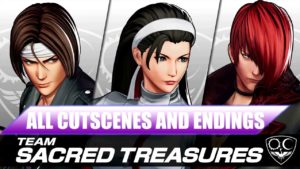 KOF X Team Scared Treasures Cutscenes and Endings – 三神器劇情+結局