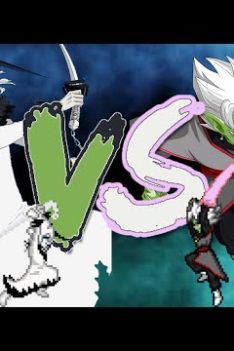 Merged Zangetsu vs Merged Zamasu (Bleach vs Dragon Ball) | JUS | Mugen