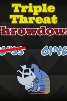 MHW Speedrun Switch Axe – Triple Threat Throwdown 01’46″55