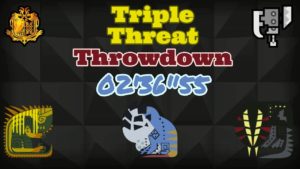 MHW Switch Axe – Triple Threat Throwdown 02’36”55