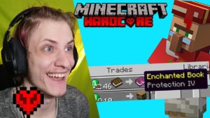 minecraft 1.17 hardcore I got protection IV 100 days challenge