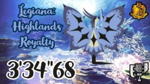 Monster Hunter World Switch Axe – Legiana: Highlands Royalty 3’34″68