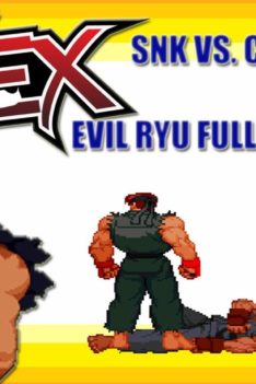 Mugen – Evil Ryu Playthrough – SNK vs. Capcom EX