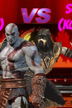 MUGEN – Kratos (KOF) vs. Scorpion (KOFM) – 戰神奎托斯 vs. 波佐志半蔵/全蠍人