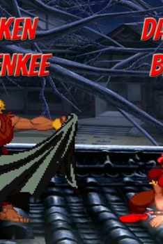 MUGEN – Street Fighter – Evil Ken vs. Dark Chun-Li