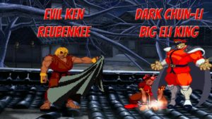 MUGEN – Street Fighter – Evil Ken vs. Dark Chun-Li