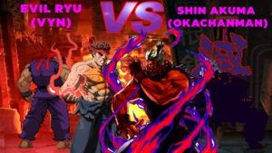 Mugen – Street Fighter – Evil Ryu vs. Shin Akuma
